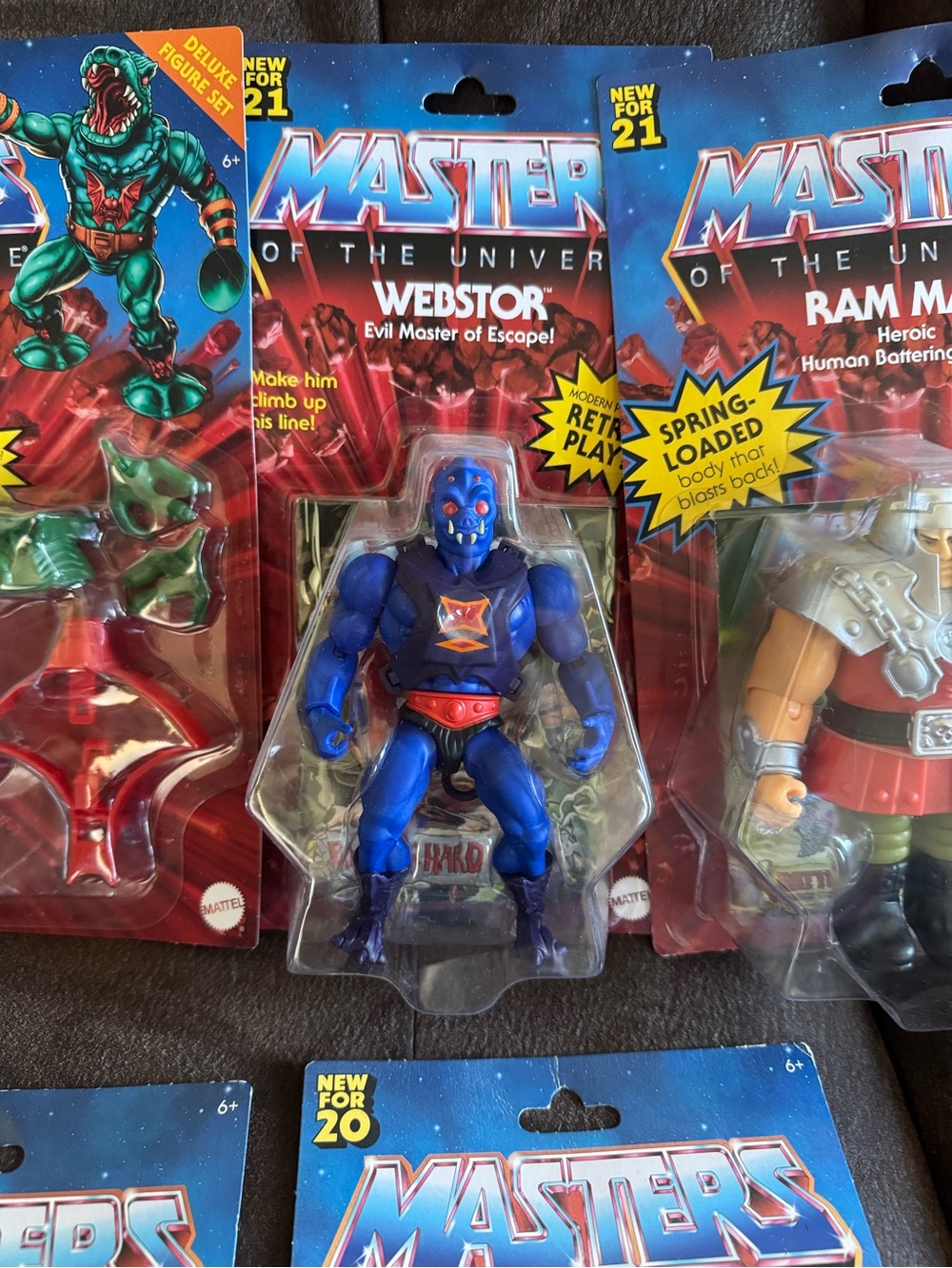 Mattel Masters of the Universe Webstor Blue Action Figure